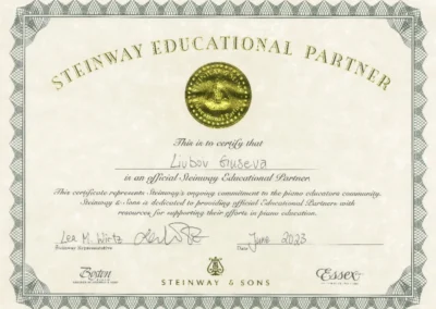 Steinway partnership